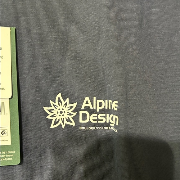 Alpine Design Dark Blue Tee - Picture 2 of 4